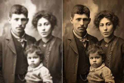 Revitalize Old & Faded Photos